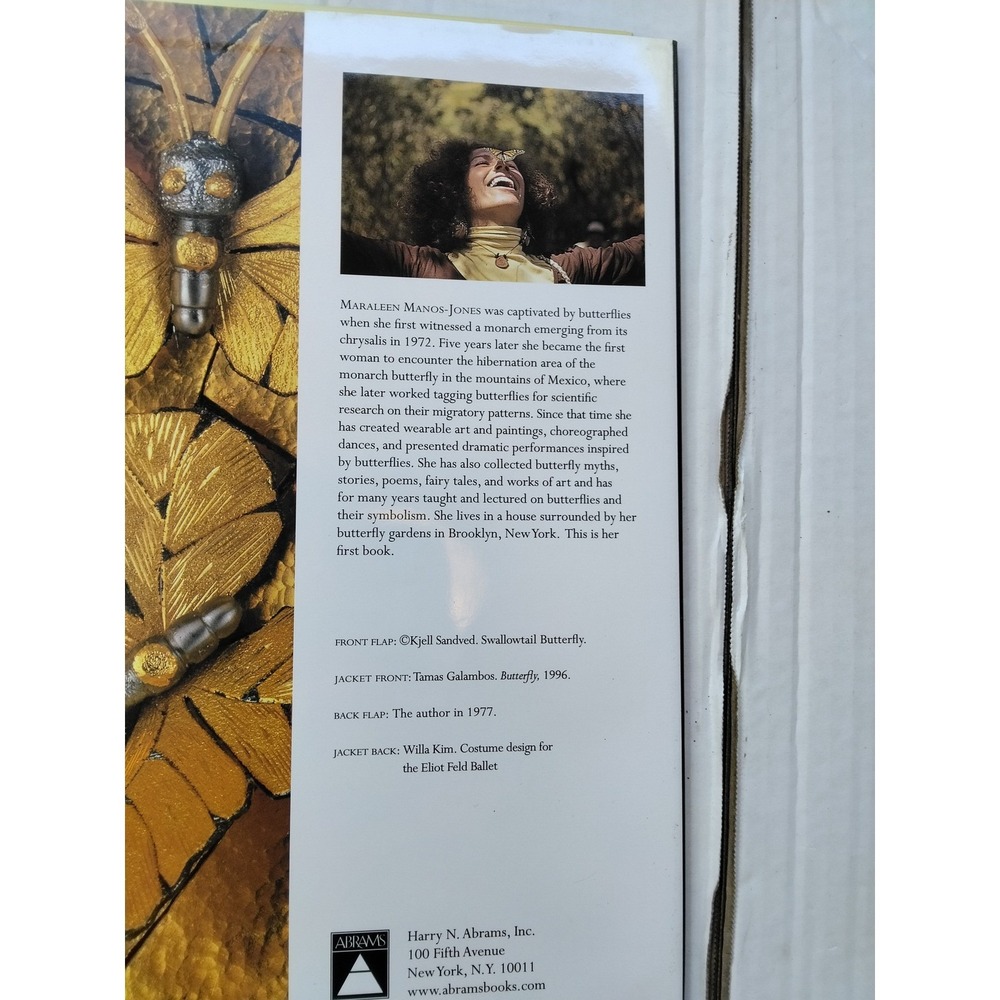 Spirit of Butterflies Myth Magic & Art Maraleen Manos-Jones HC Book 1st Edition - Picture 5 of 9
